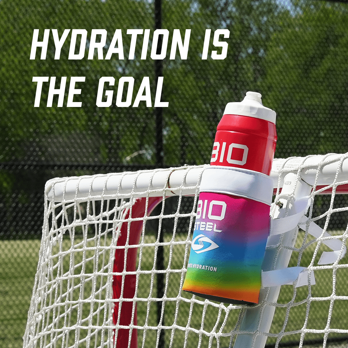 BIOSTEEL - SUPPORT DE FILET - RAINBOW