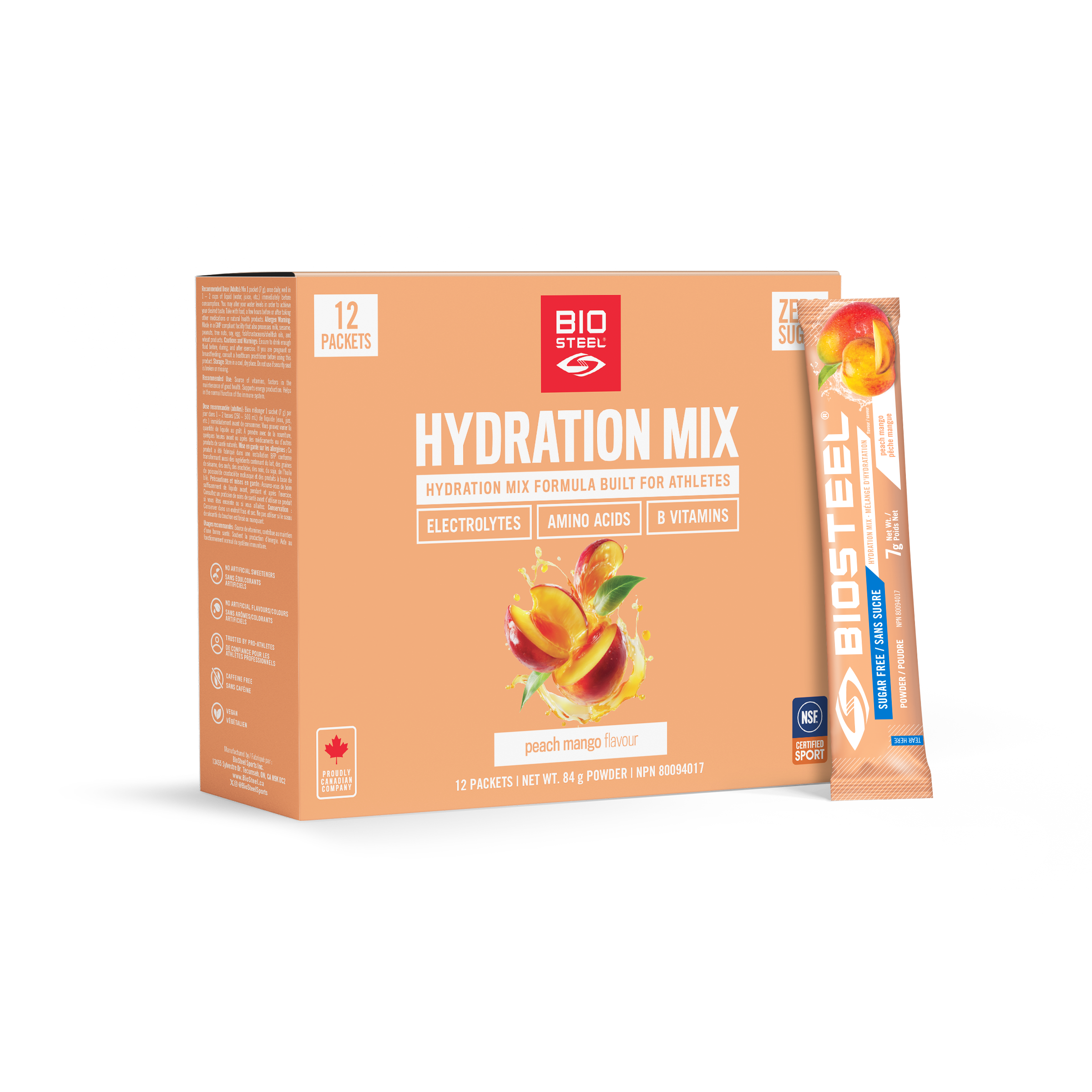 MÉLANGE HYDRATANT / Pêche Mangue - 12 portions