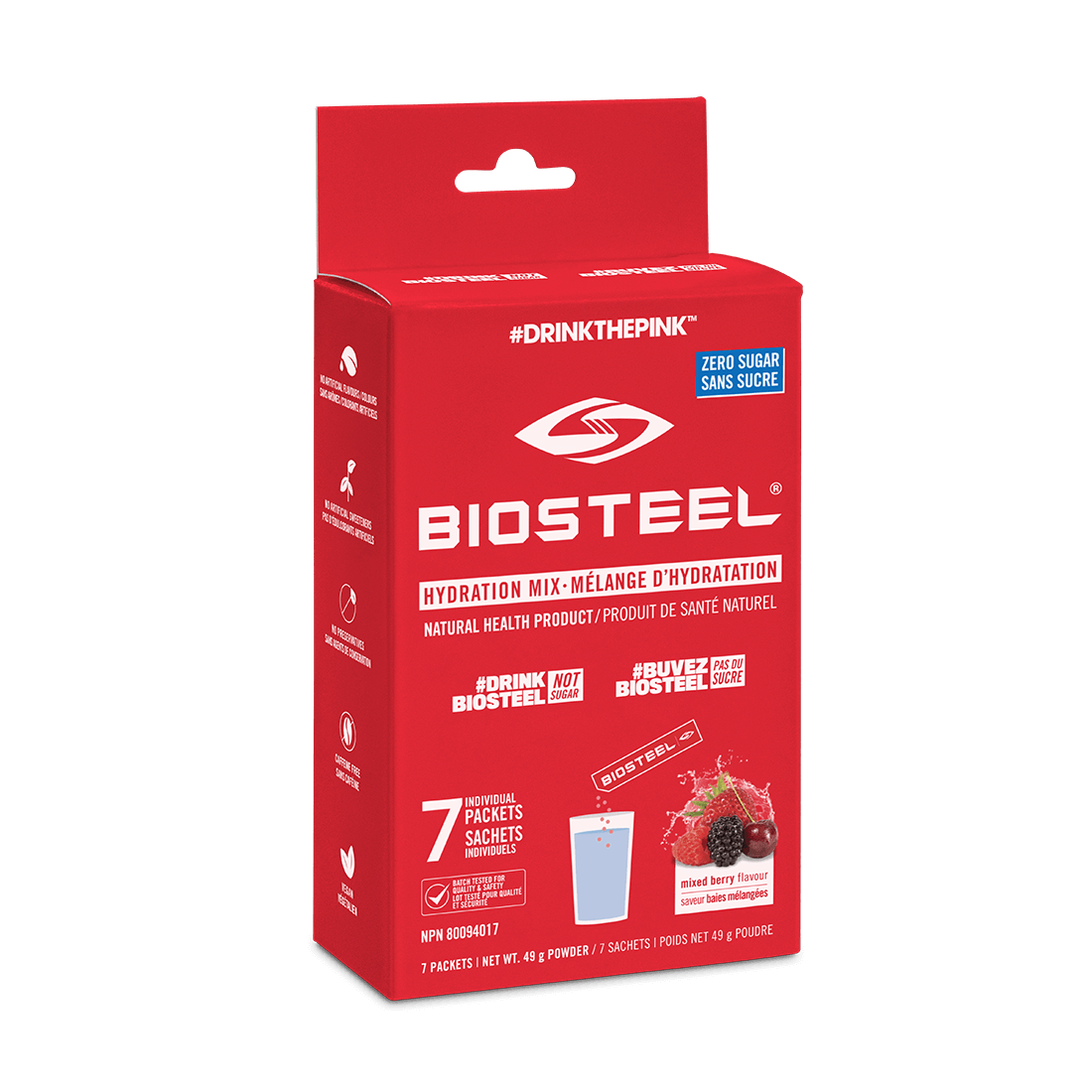 HYDRATION MIX / Mixed Berry - 7 Packets