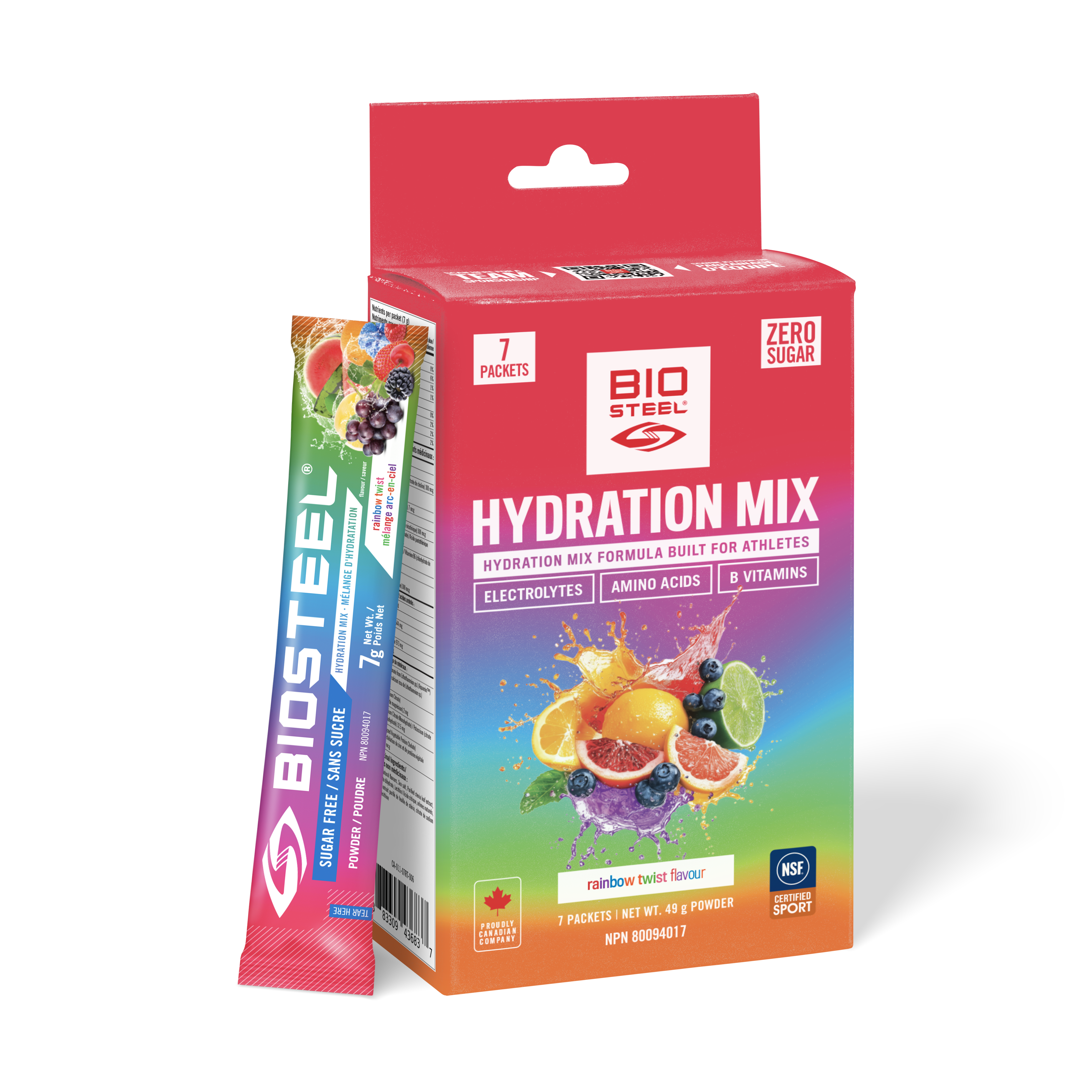 HYDRATION MIX / Rainbow Twist - 7 Packets – BioSteel