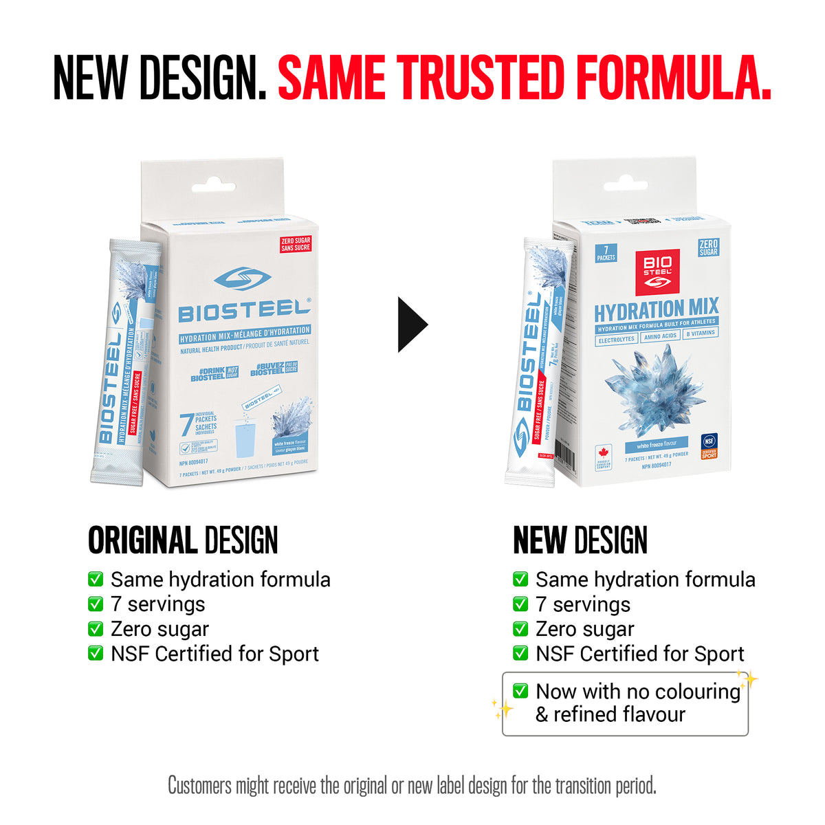 MÉLANGE HYDRATANT / White Freeze - 7 sachets