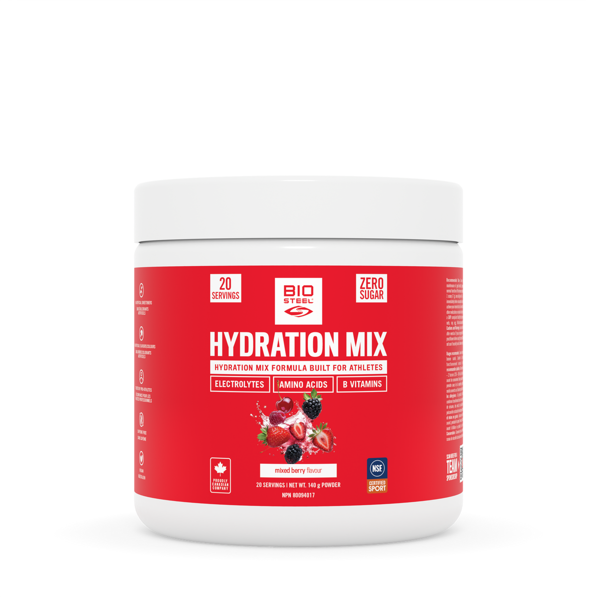 HYDRATION MIX / Mixed Berry - 20 Servings