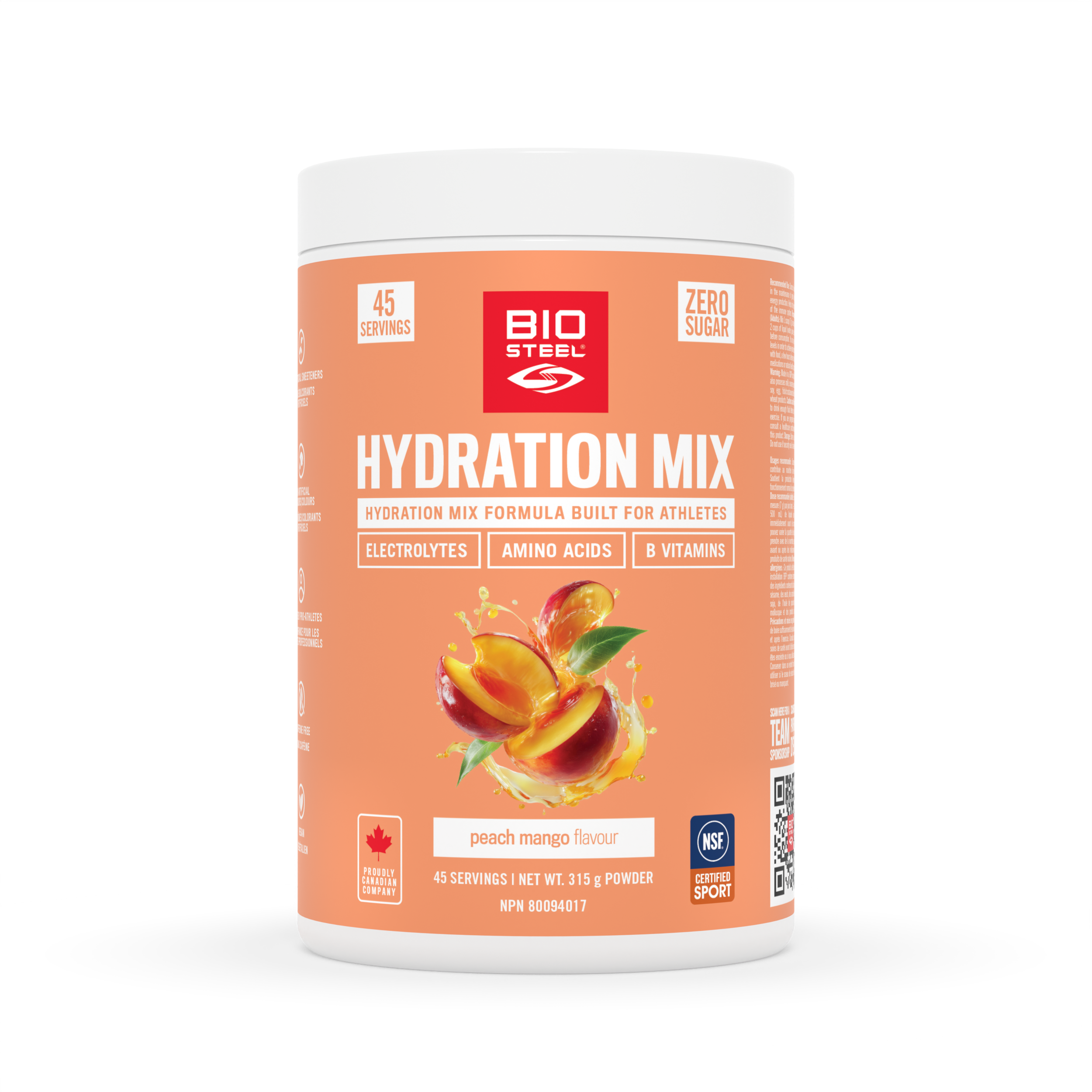 HYDRATION MIX / Peach Mango - 45 Servings