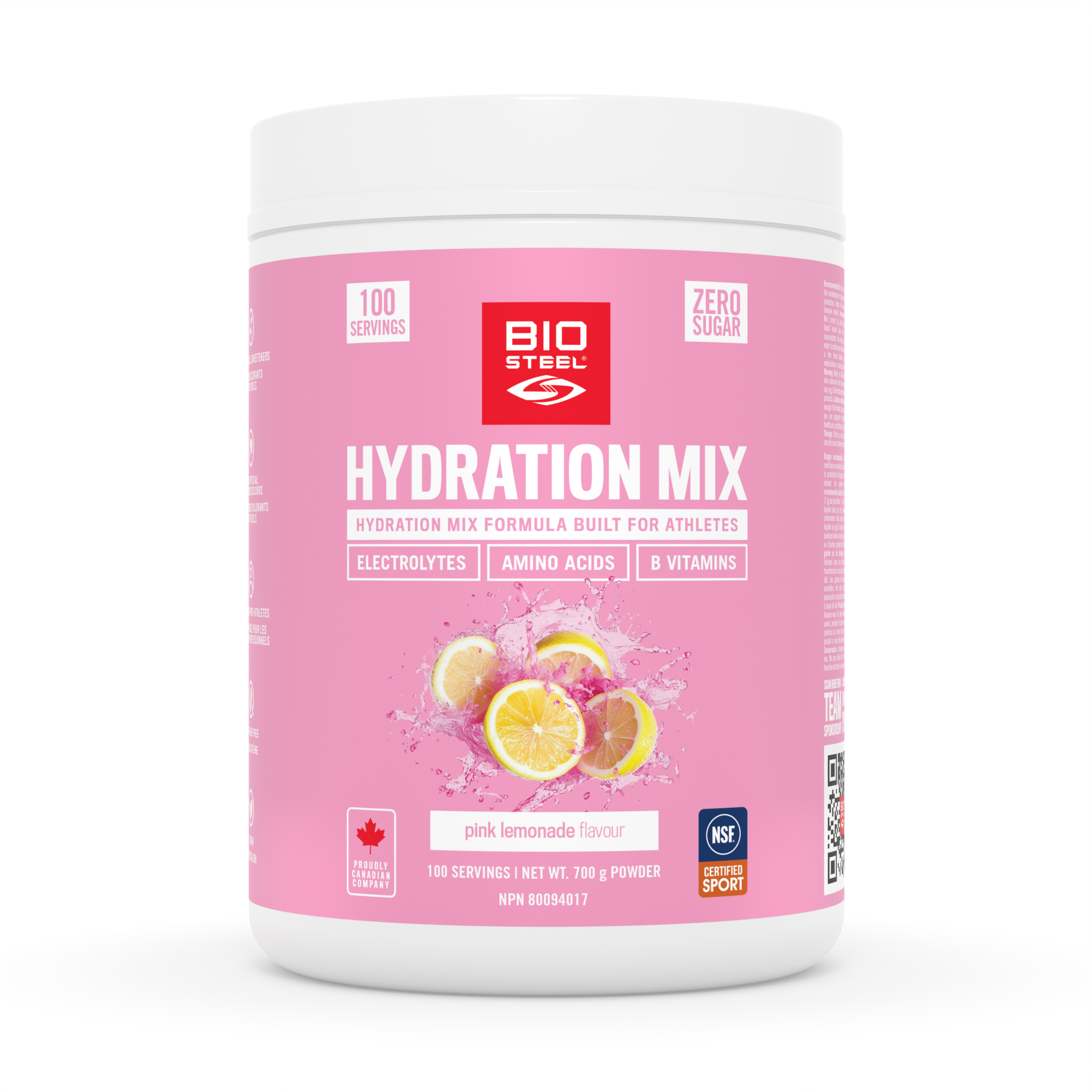 HYDRATION MIX / Pink Lemonade - 100 Servings – BioSteel