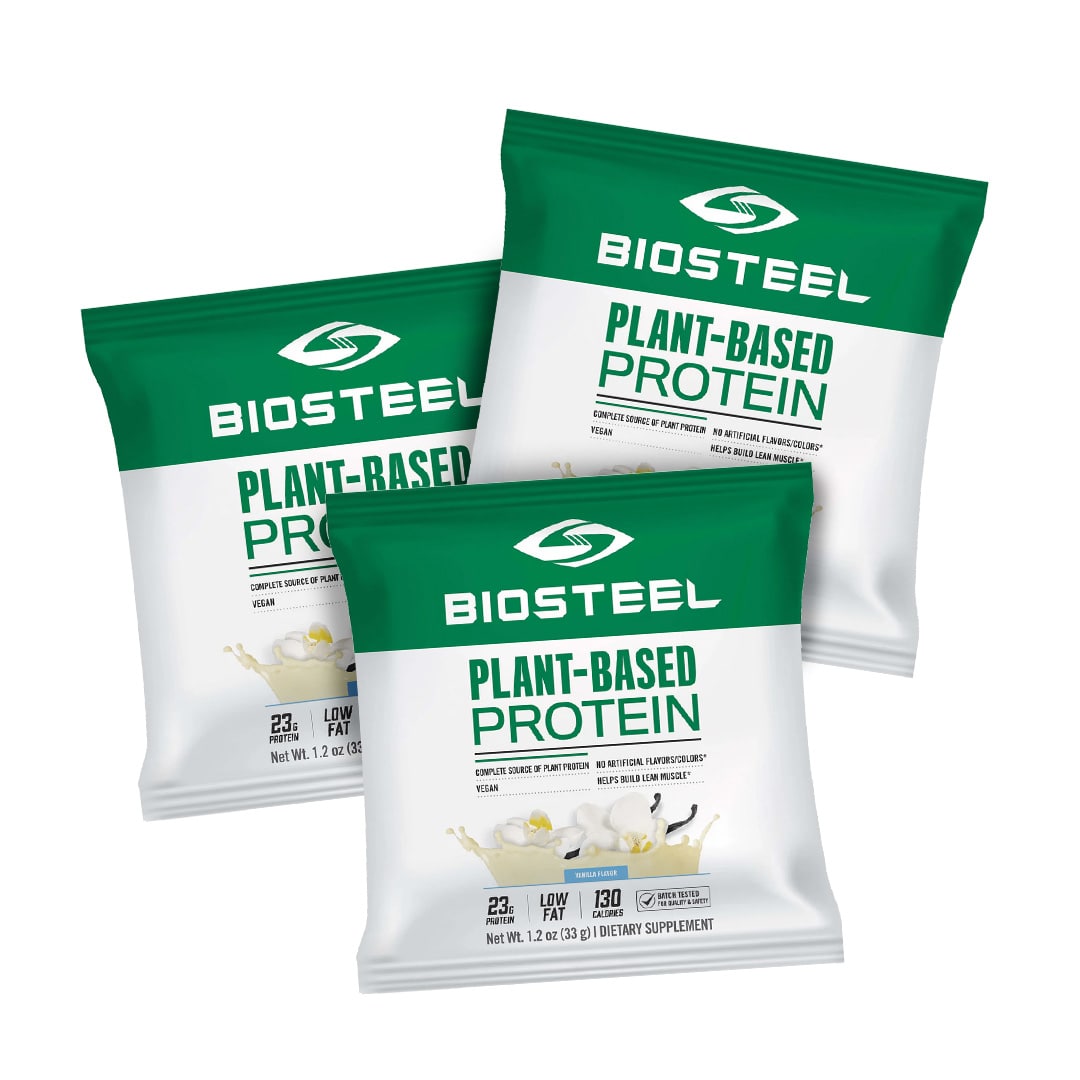 100 Servings Single-Serve Protein - Plant Based Vanilla