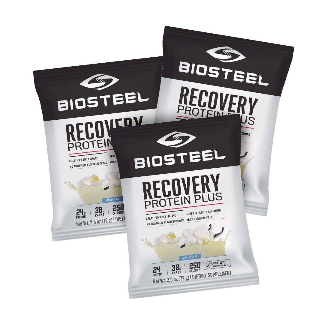 100 Servings Single-Serve Protein - Recovery Plus Vanilla