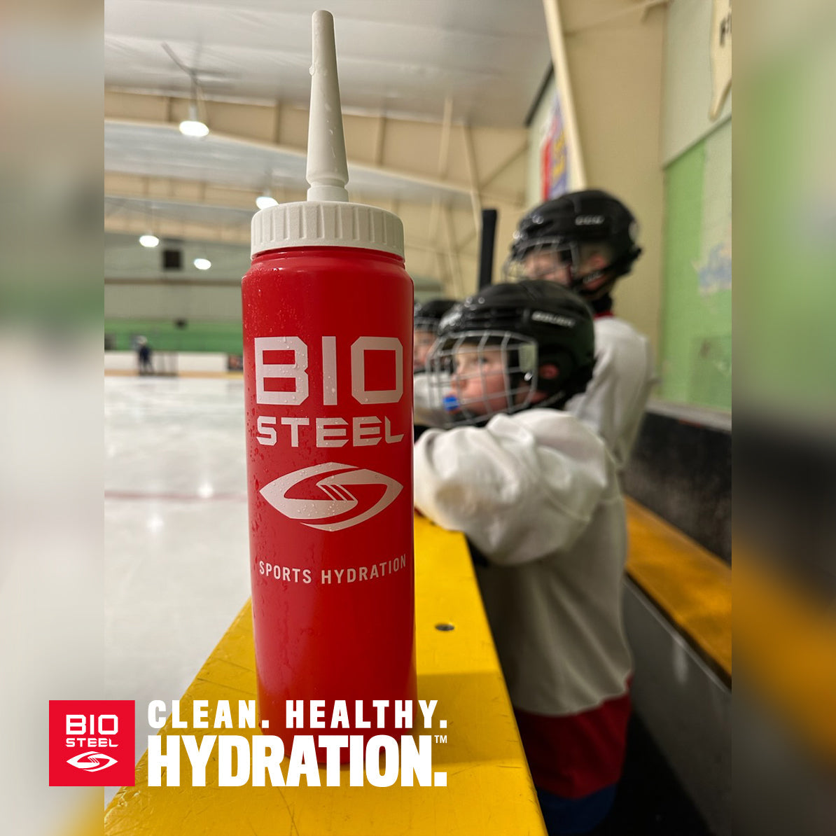 Bouteille d'équipe à bec verseur BioSteel