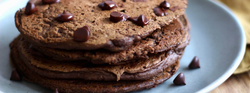 Brownie Protein Pancakes