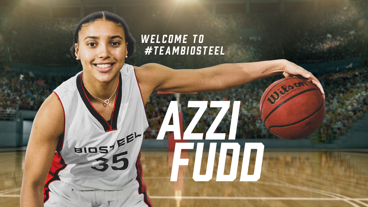 BASKETBALL PHENOM AZZI FUDD JOINS BIOSTEEL IN LANDMARK DEAL