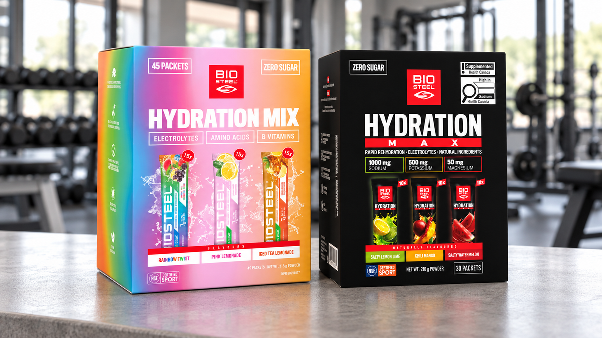 Hydration Mix or Hydration MAX: Which Fits Your Training?