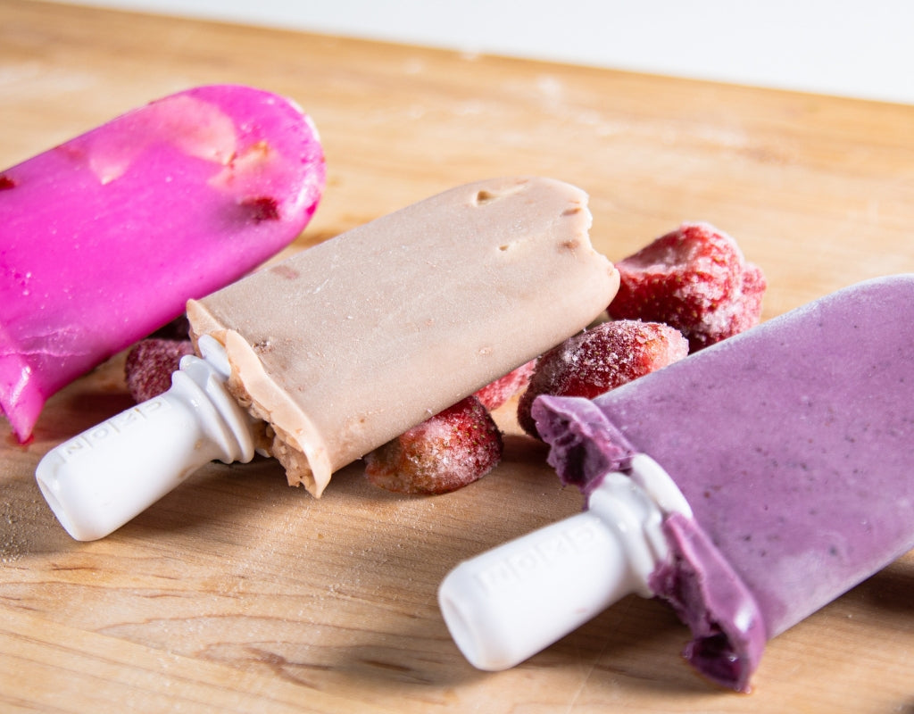 Chocolate Banana Protein Pops