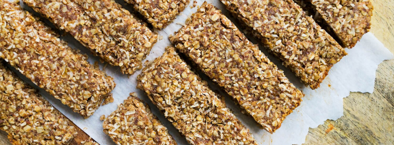 Banana Coconut Protein Bars