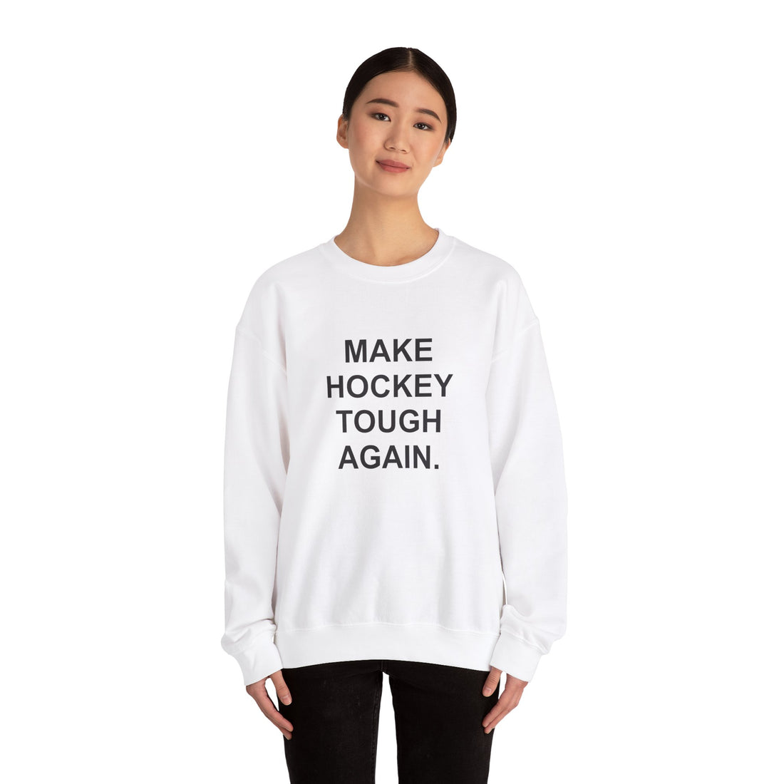 MAKE HOCKEY TOUGH AGAIN | Crewneck Sweatshirt