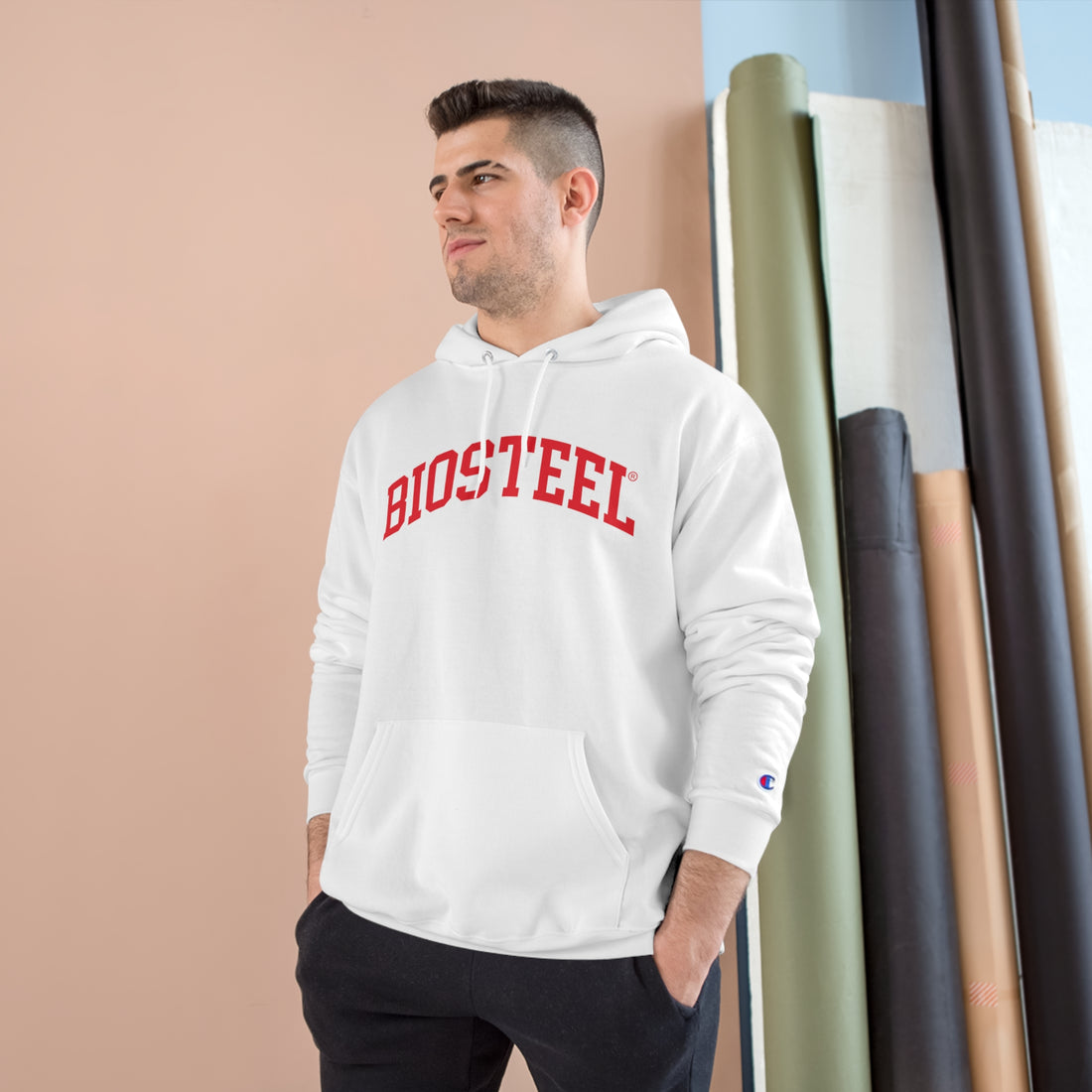 BIOSTEEL VARSITY RED | Champion Hoodie