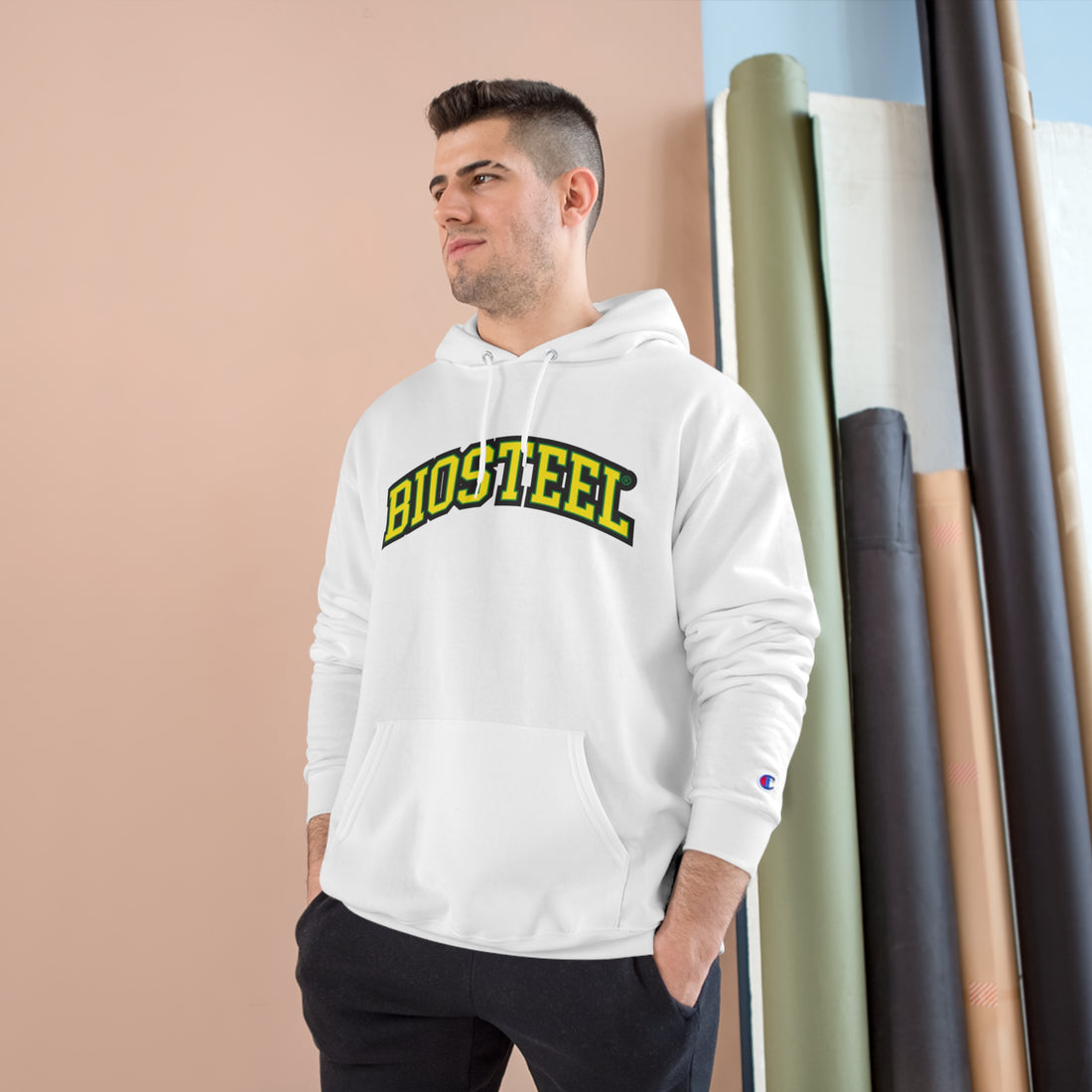 BIOSTEEL VARSITY YELLOW / GREEN | Champion Hoodie