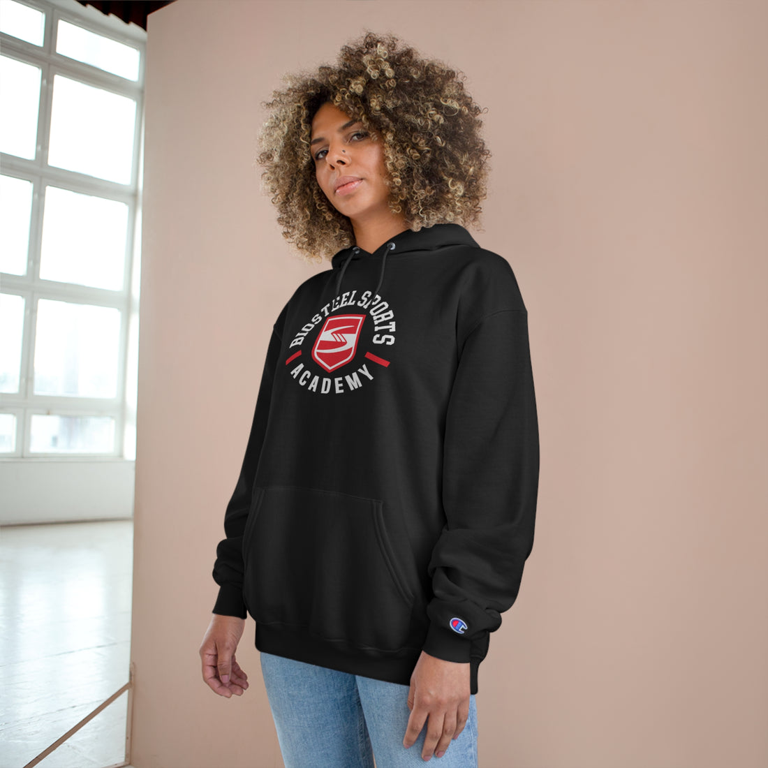 BioSteel Sports Academy Crest Monogram | Champion Hoodie