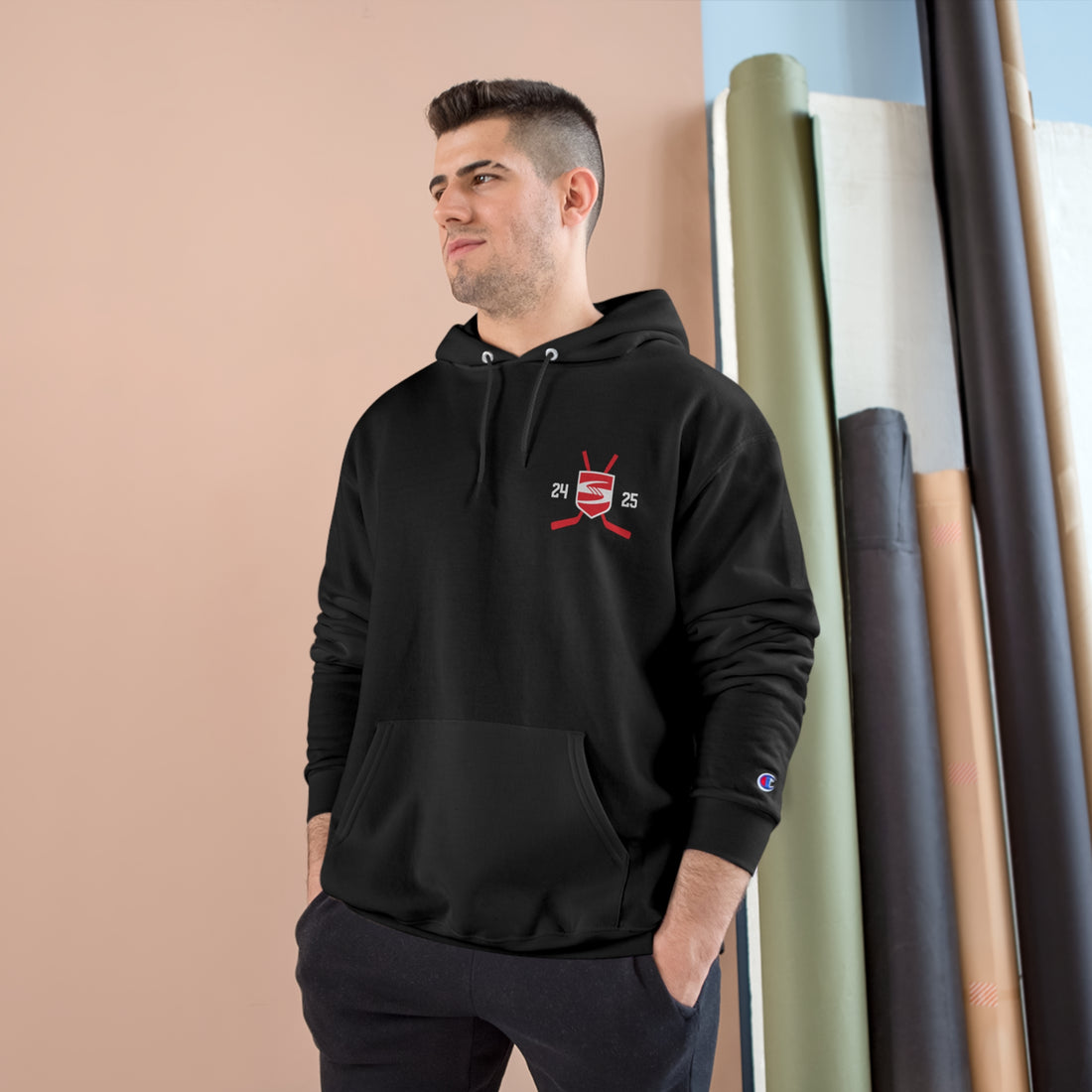 BioSteel Sports Academy Crest & Monogram | Champion Hoodie