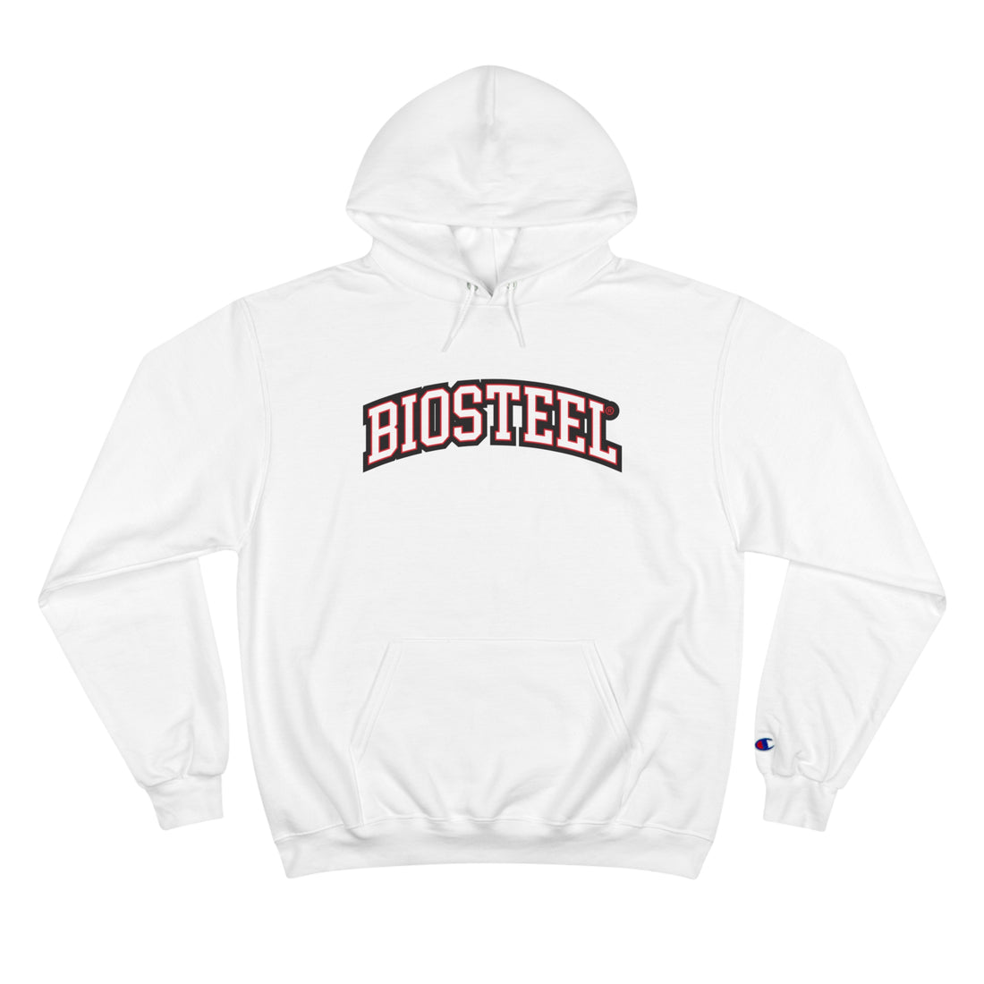 BIOSTEEL VARSITY WHITE / RED | Champion Hoodie