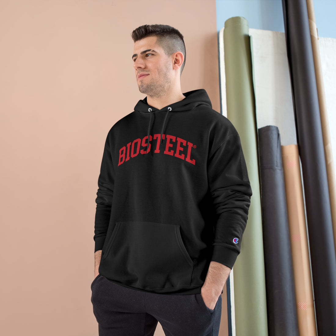 BIOSTEEL VARSITY RED | Champion Hoodie