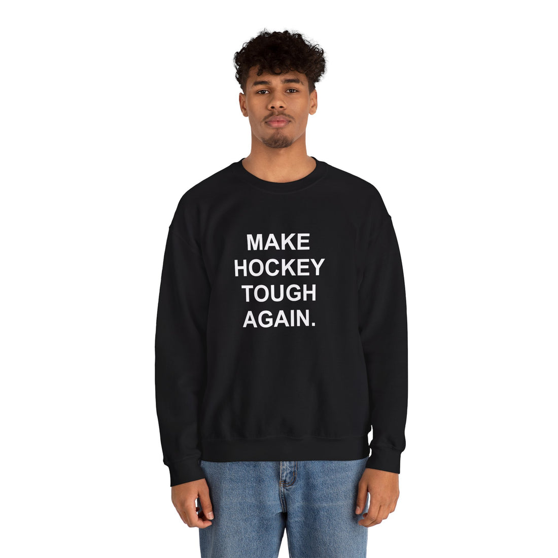 MAKE HOCKEY TOUGH AGAIN | Crewneck Sweatshirt