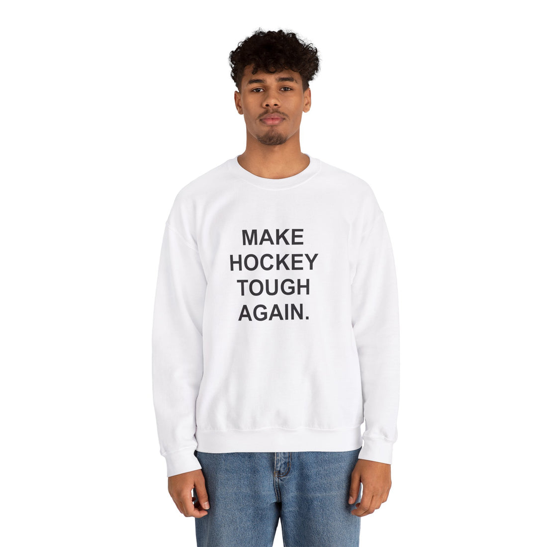 MAKE HOCKEY TOUGH AGAIN | Crewneck Sweatshirt