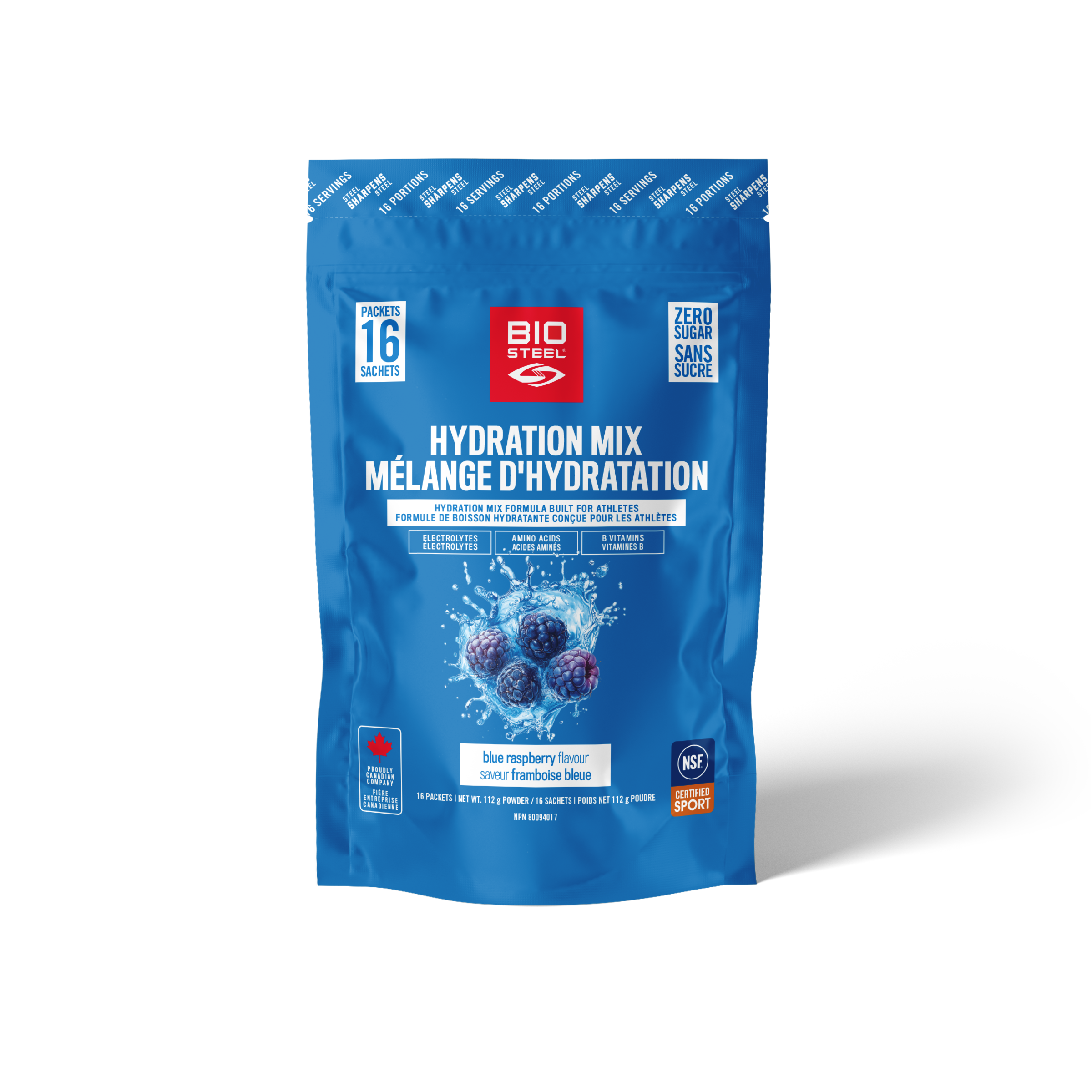 HYDRATION MIX / Blue Raspberry - 16 Servings