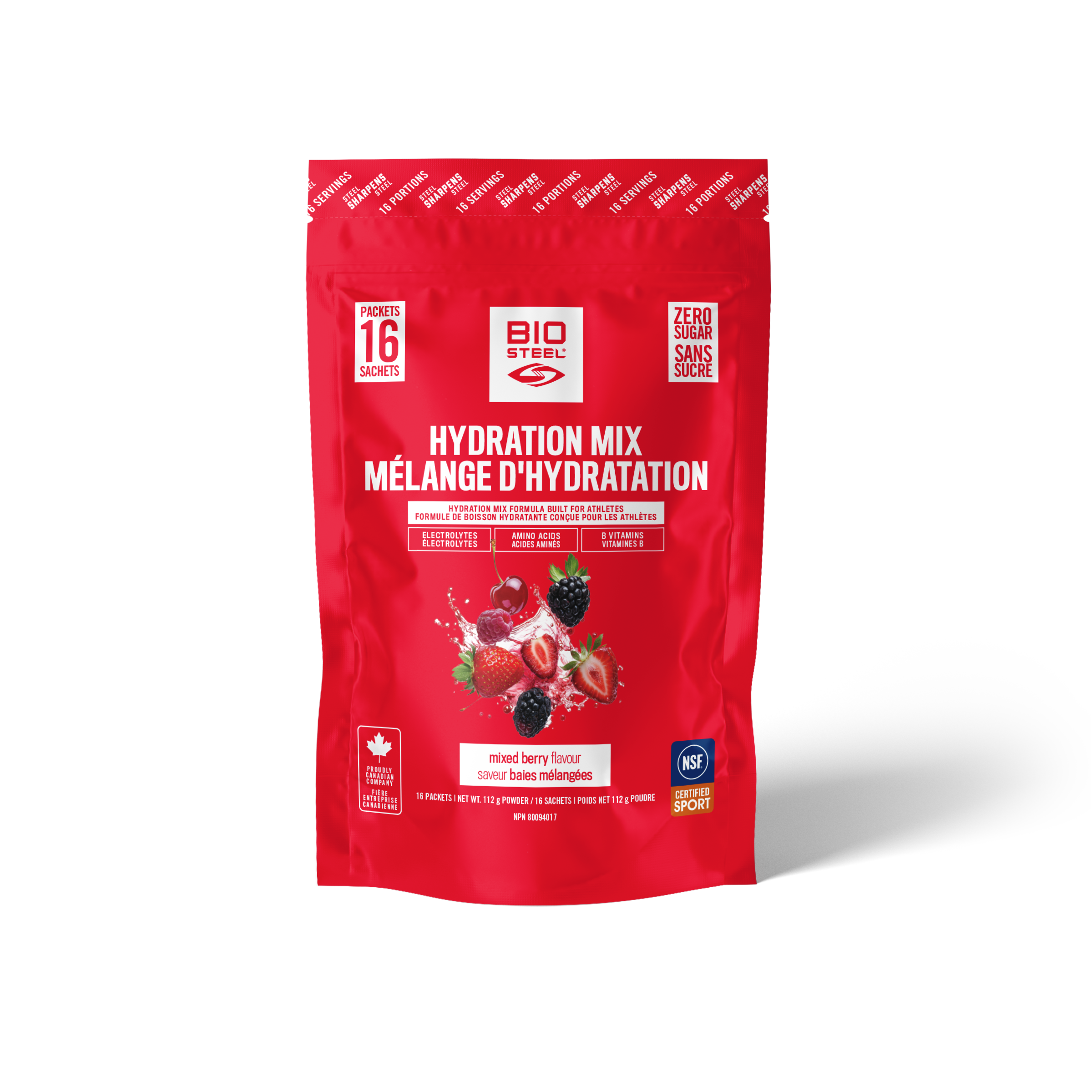 HYDRATION MIX / Mixed Berry - 16 Servings – BioSteel
