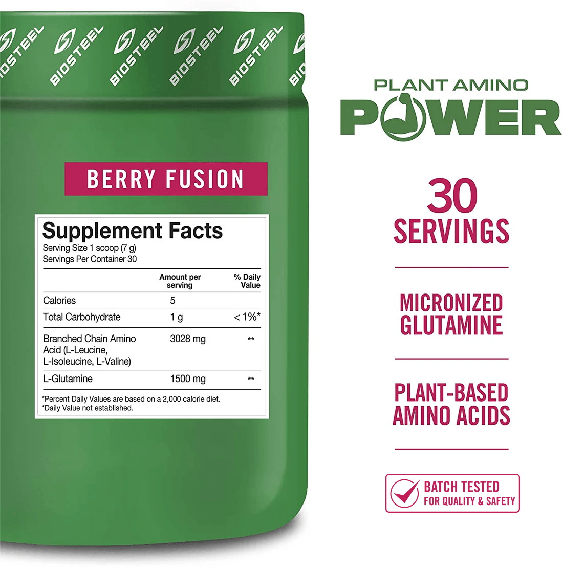 Fusion BCAA+ / Baies Plant Amino Power