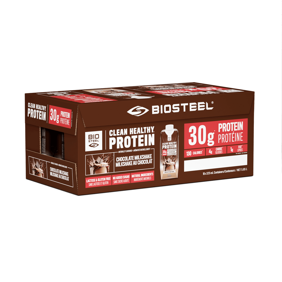 Biosteel Poster PROTEIN DRINK / Chocolate Milkshake - 18 Pack – BioSteel