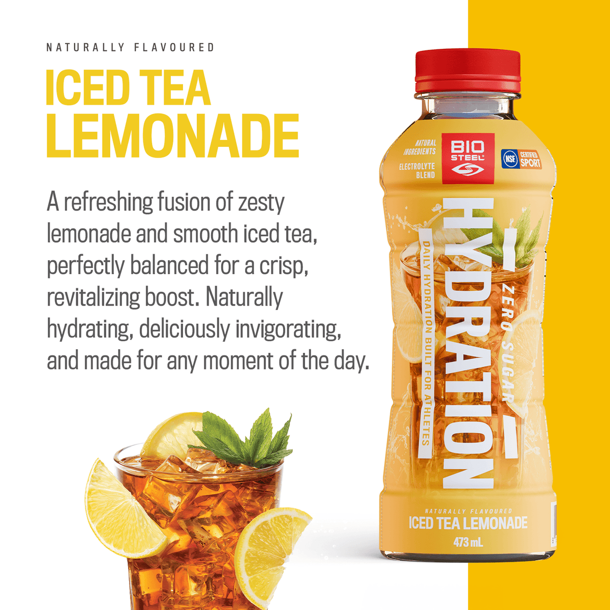 Hydration Drink / Iced Tea Lemonade - 12 Pack