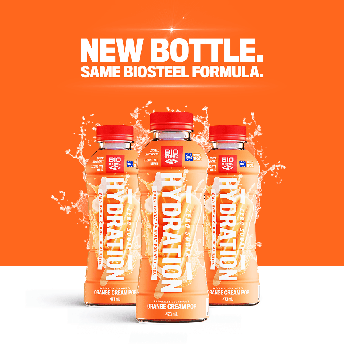 Hydration Drink / Orange Cream Pop - 12 Pack