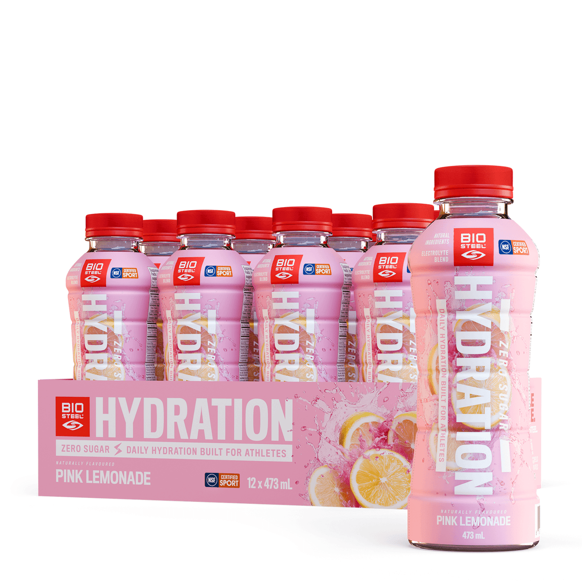 Hydration Drink / Pink Lemonade- 12 Pack