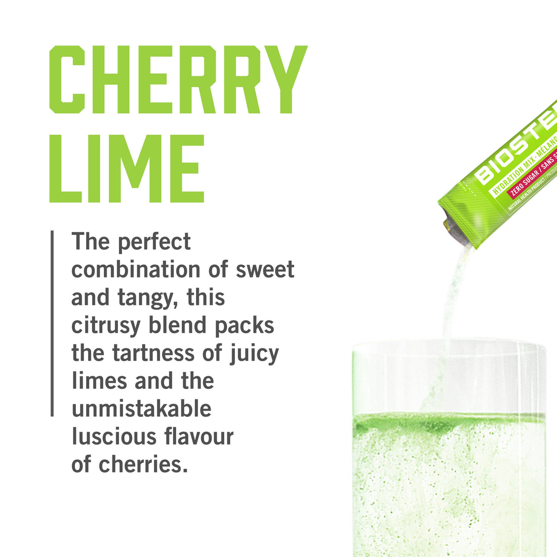 HYDRATION MIX / Cherry Lime - 24 Serving Packets