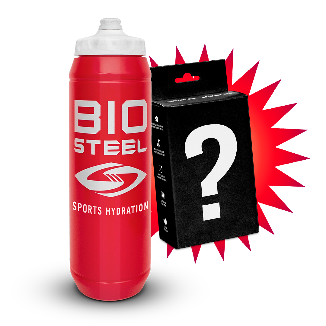 HYDRATION MIX / Mystery Box - 7 Serving Packets + BioSteel Water Bottle (Bundle)