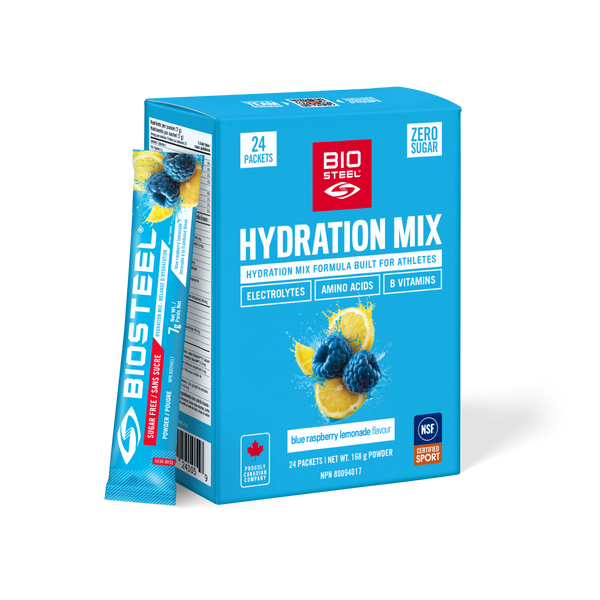 HYDRATION MIX / Blue Raspberry Lemonade - 24 Packets – BioSteel