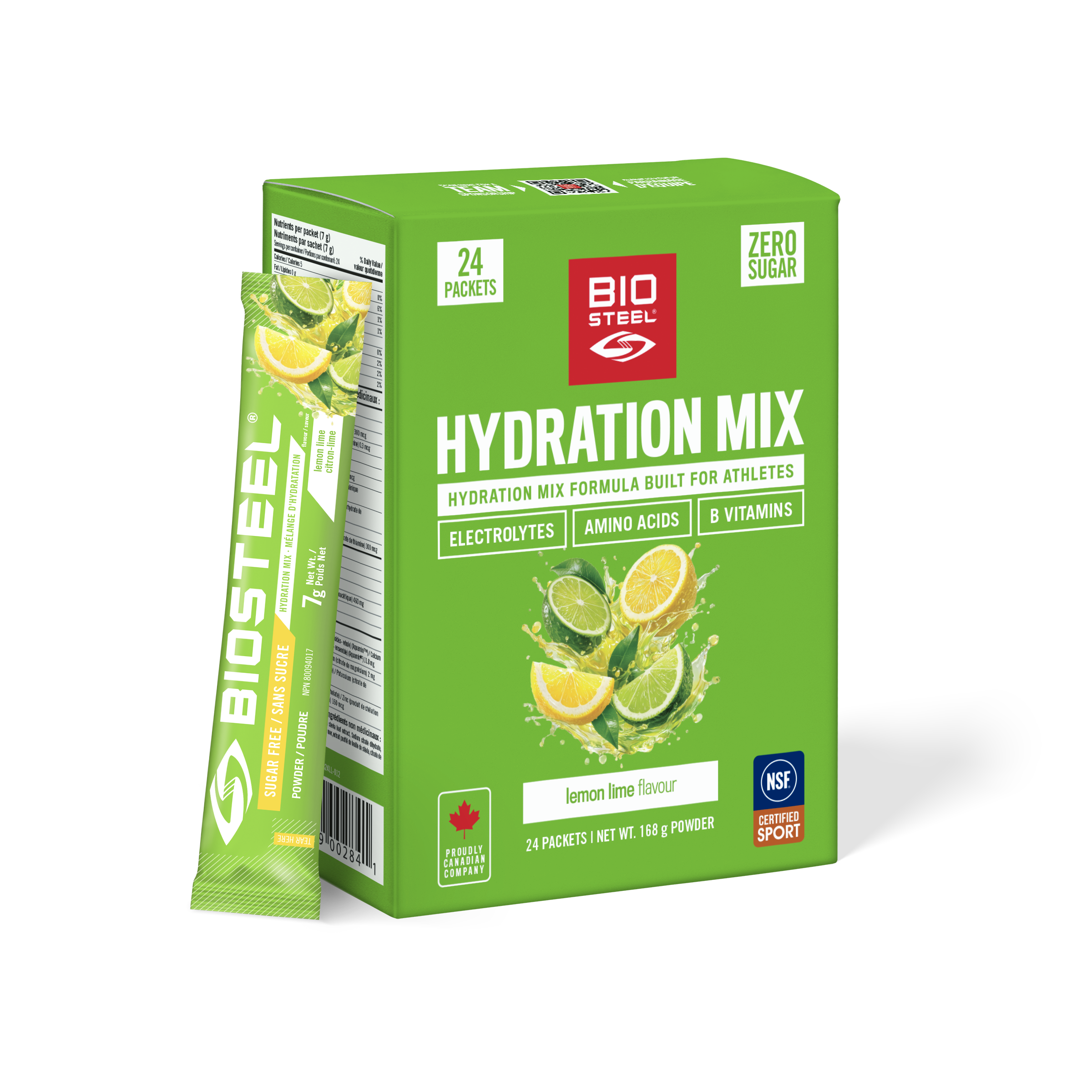 HYDRATION MIX / Lemon Lime - 24 Packets