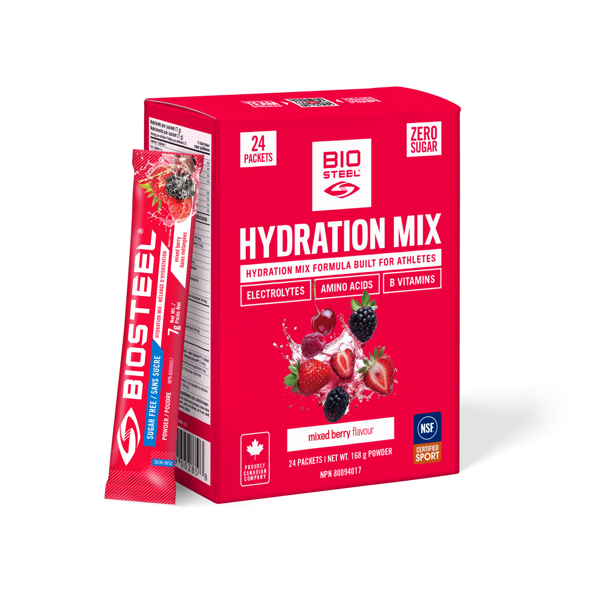 HYDRATION MIX / Mixed Berry - 24 Packets