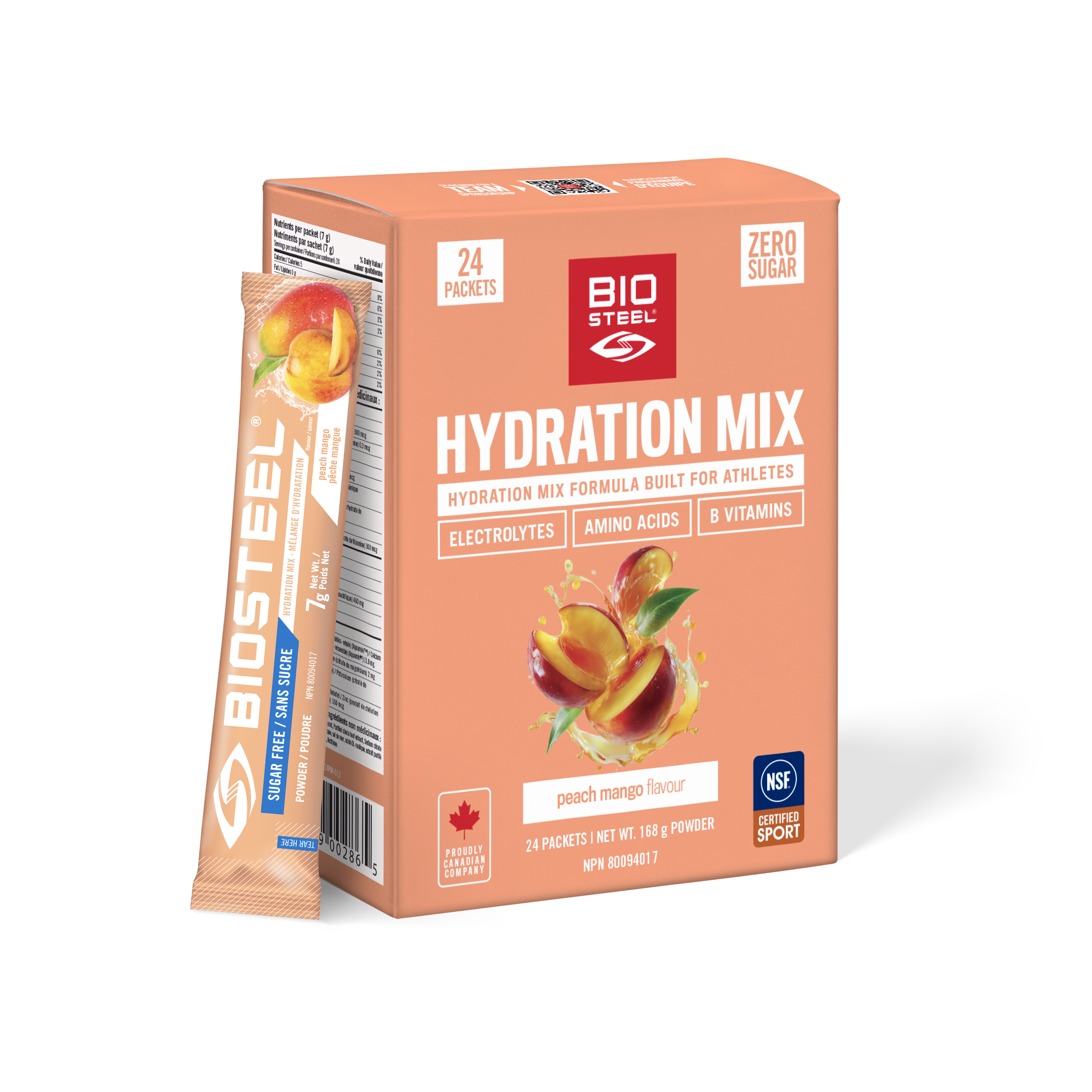 HYDRATION MIX / Peach Mango - 24 Packets