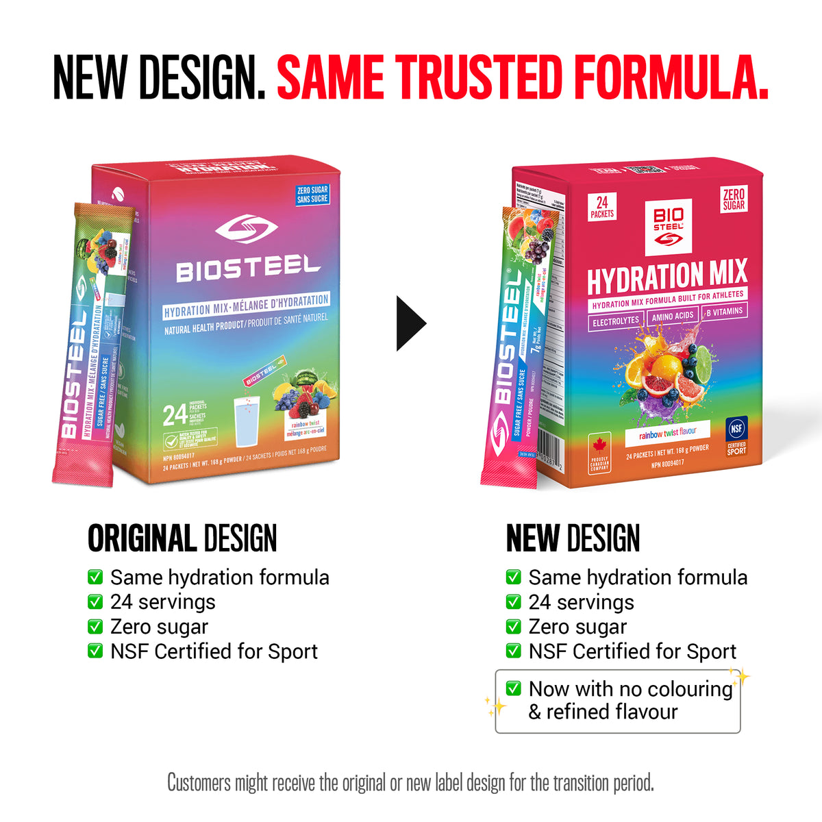 MÉLANGE HYDRATANT / Rainbow Twist - 24 sachets