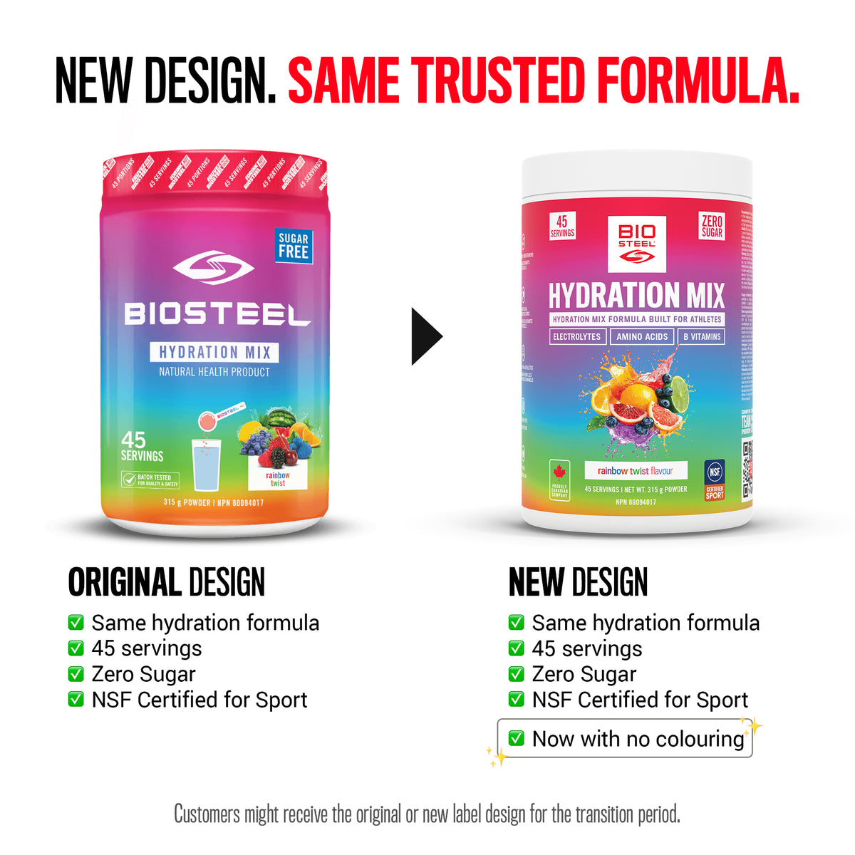 HYDRATION MIX / Rainbow Twist - 45 Servings