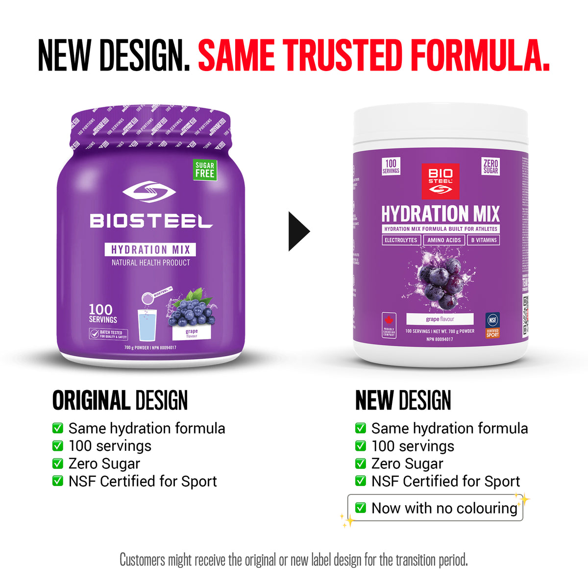 HYDRATION MIX / Grape - 100 Servings