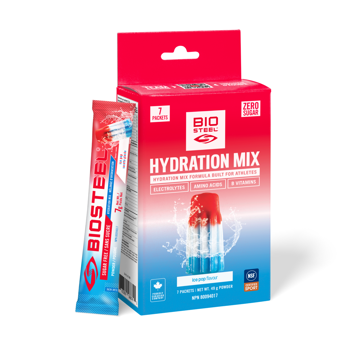 HYDRATION MIX / Ice Pop - 7 Packets – BioSteel