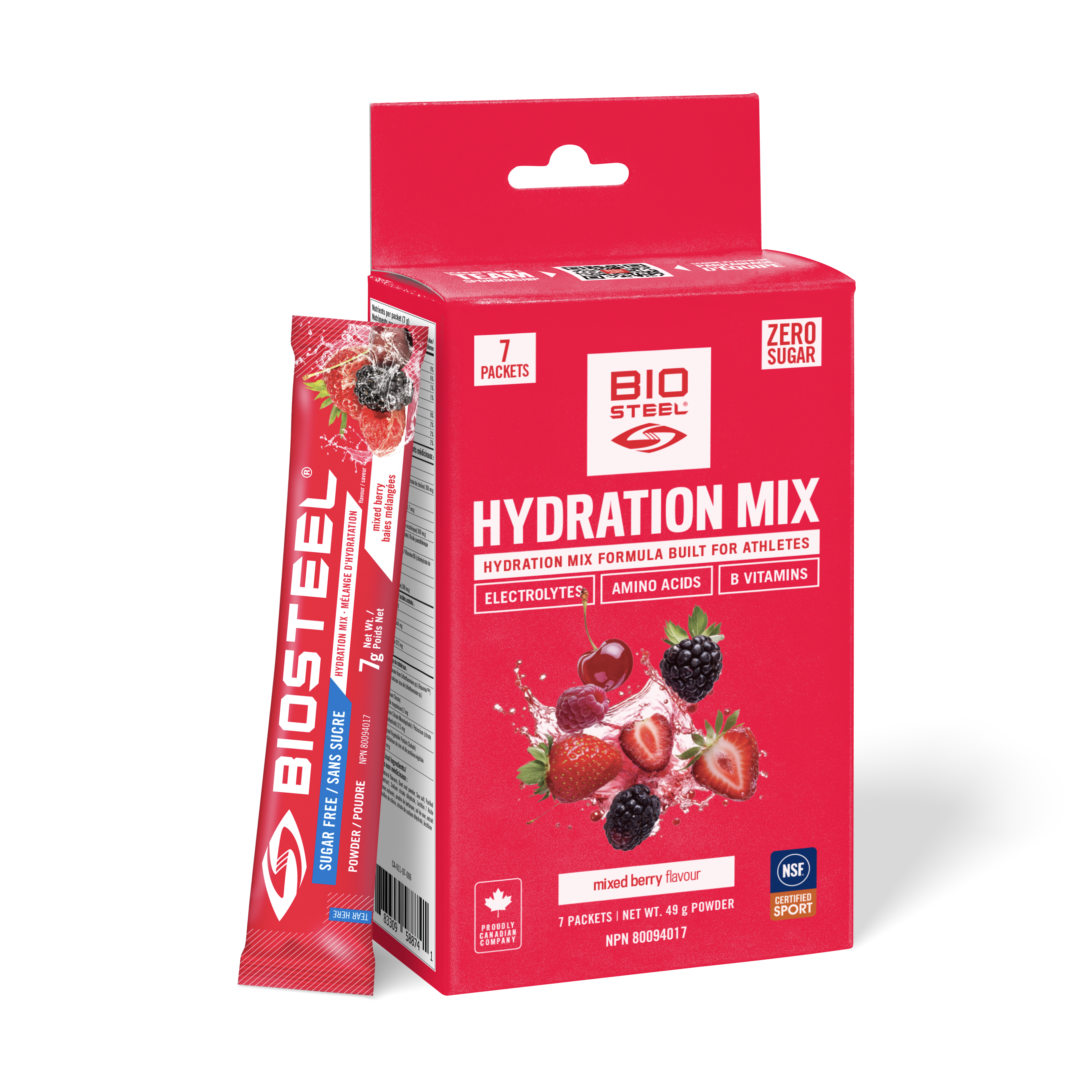 HYDRATION MIX / Mixed Berry - 7 Packets