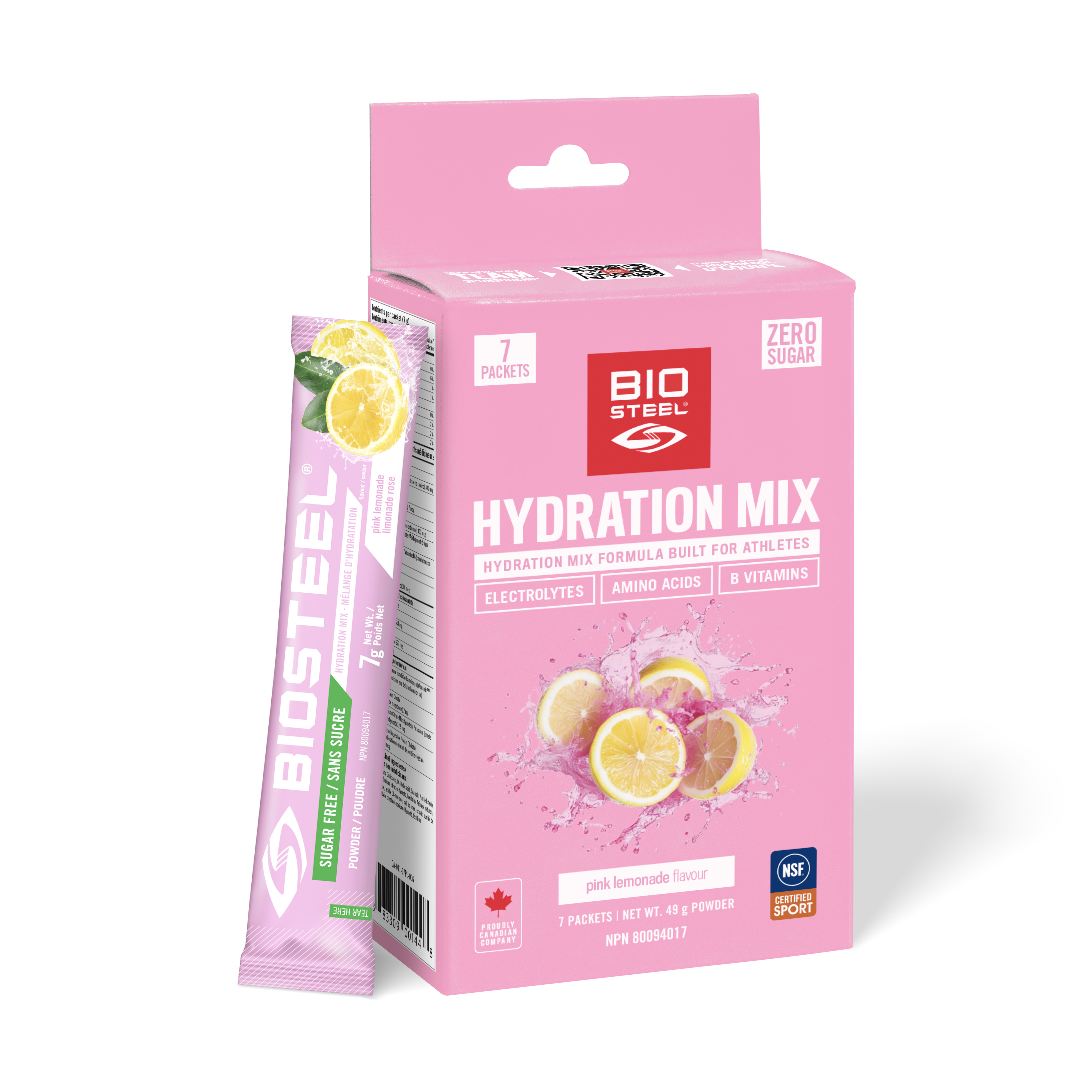 HYDRATION MIX / Pink Lemonade - 7 Packets