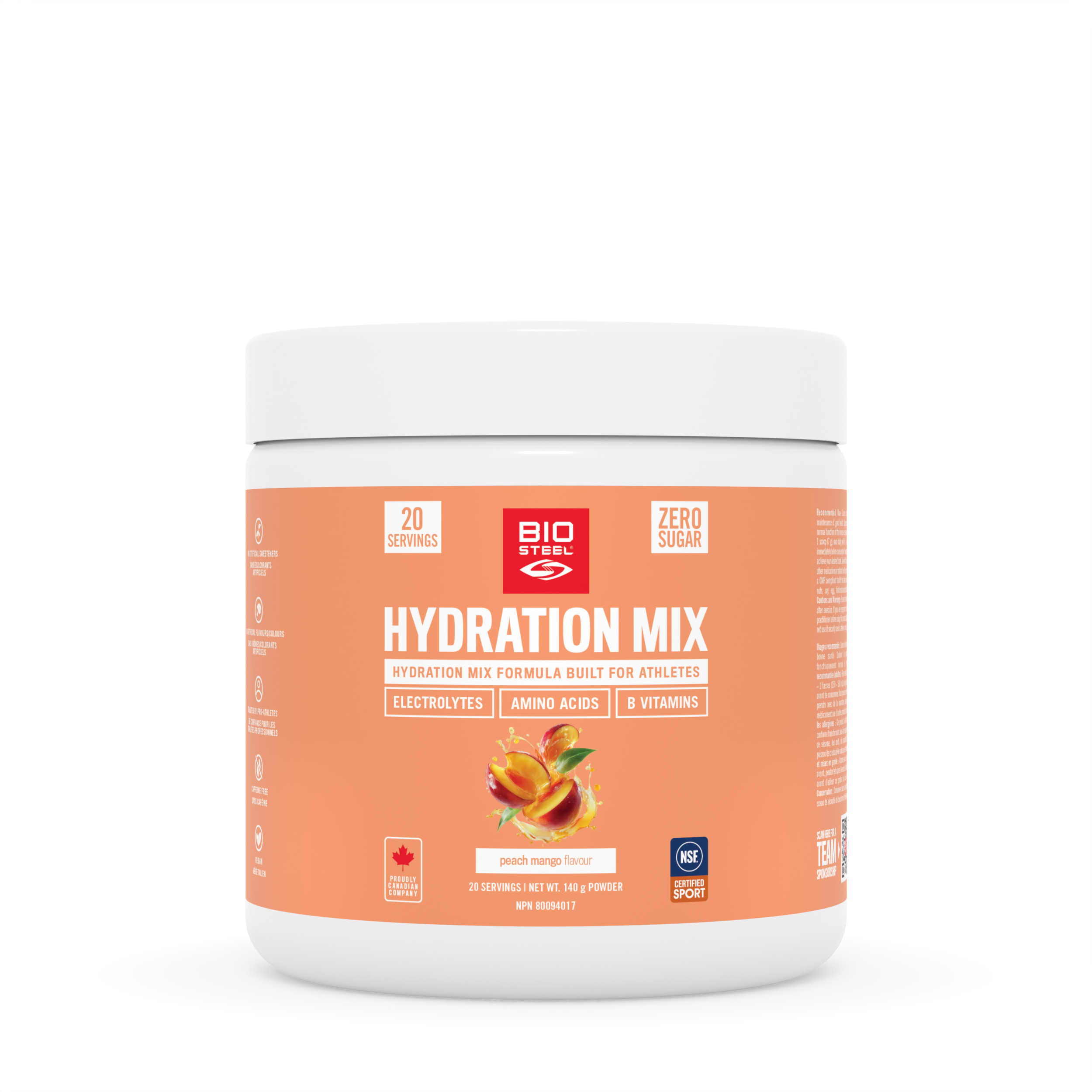HYDRATION MIX / Peach Mango - 20 Servings