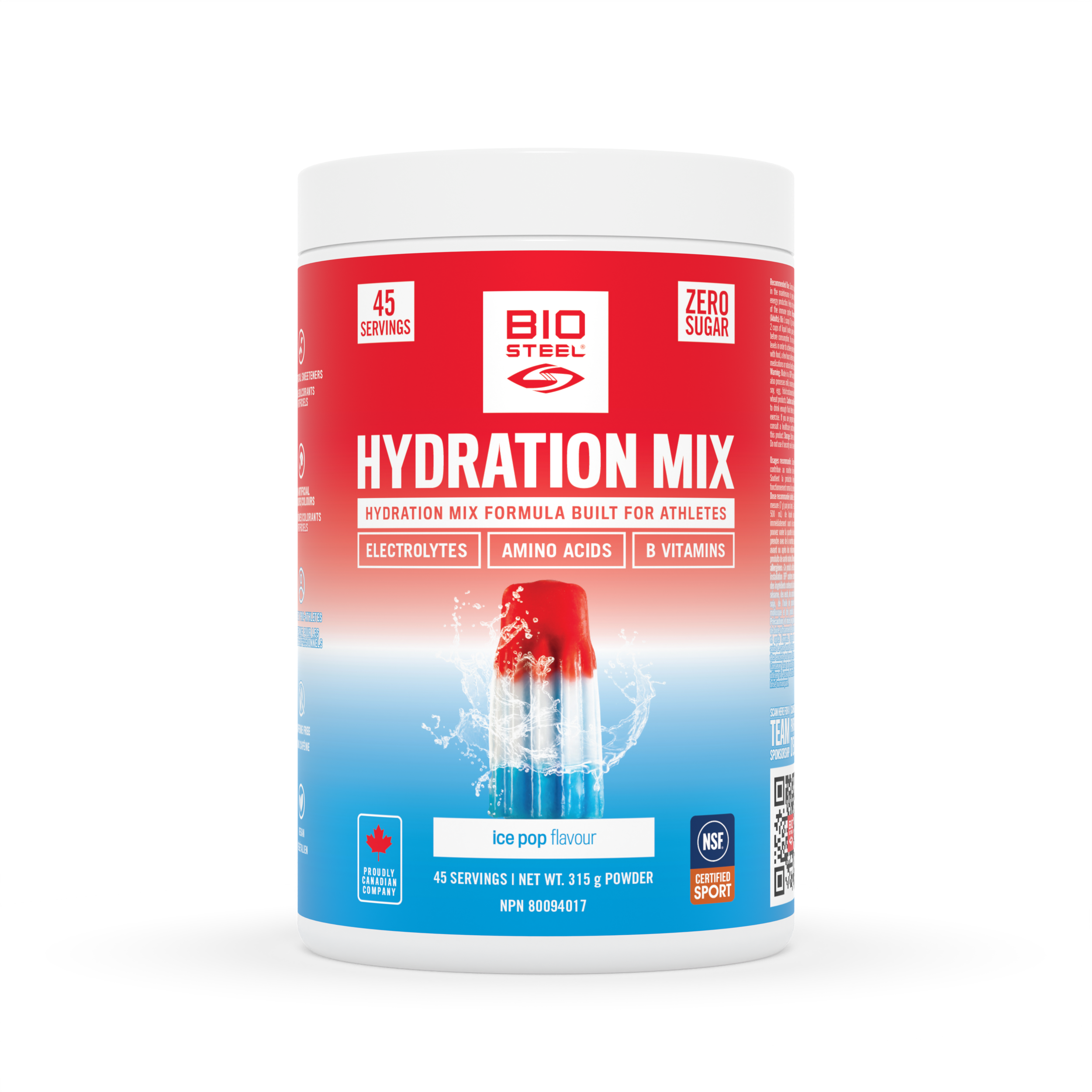 HYDRATION MIX / Ice Pop - 45 Servings