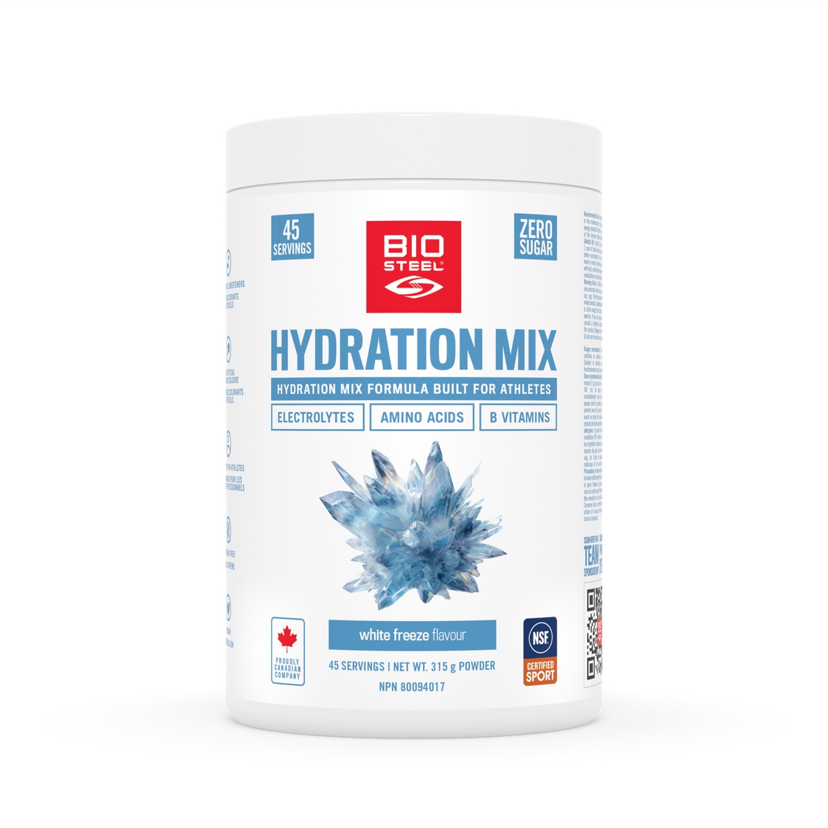 HYDRATION MIX / White Freeze - 45 Servings