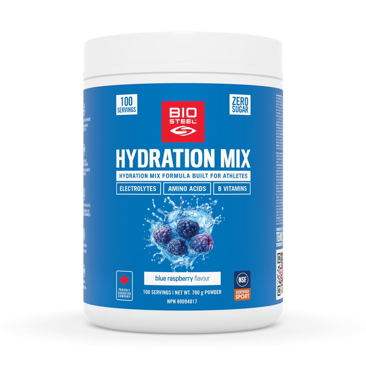 HYDRATION MIX / Blue Raspberry - 100 Servings