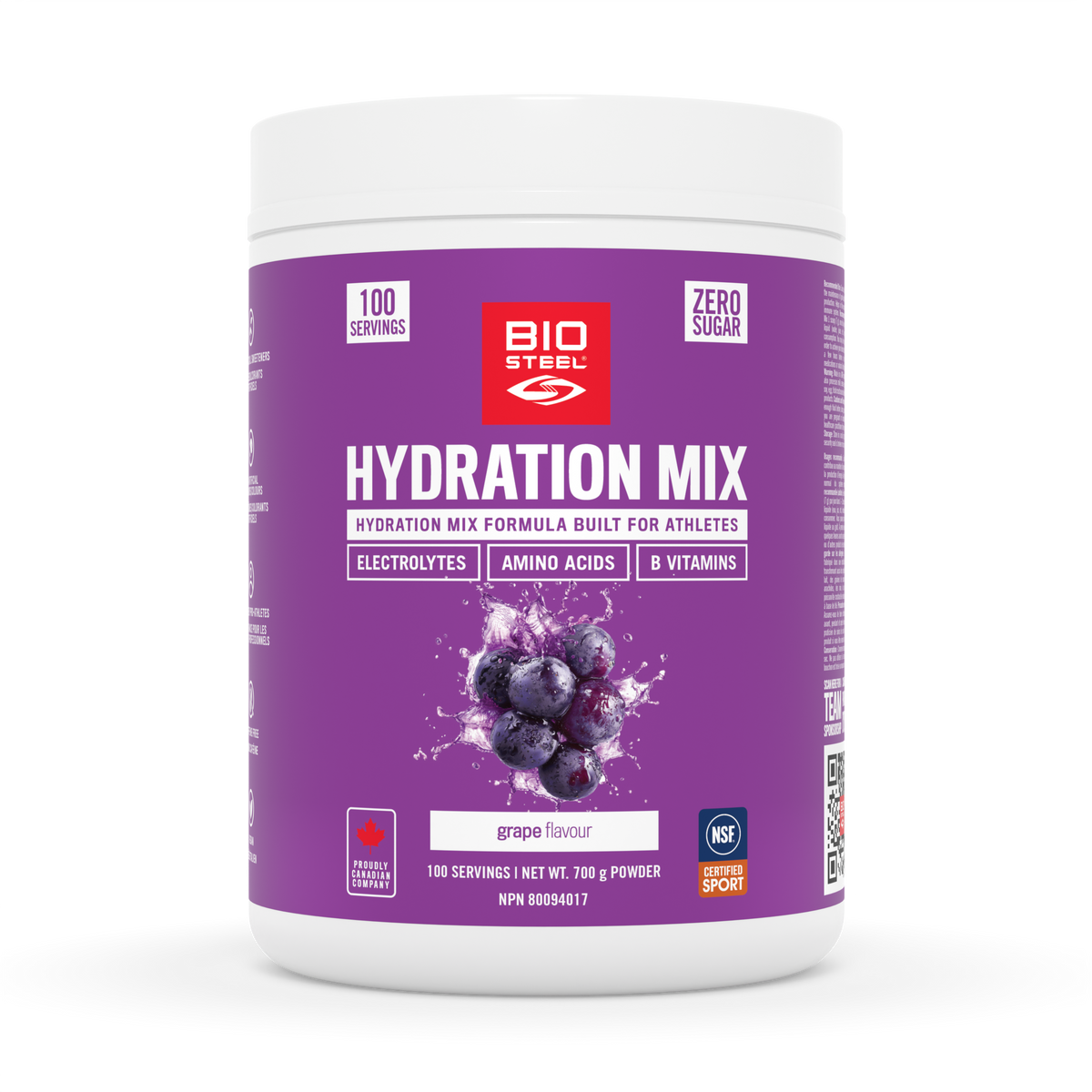 HYDRATION MIX / Grape - 100 Servings