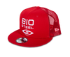 Casquette Snapback BioSteel New Era pour Jeunes en Maille Rouge